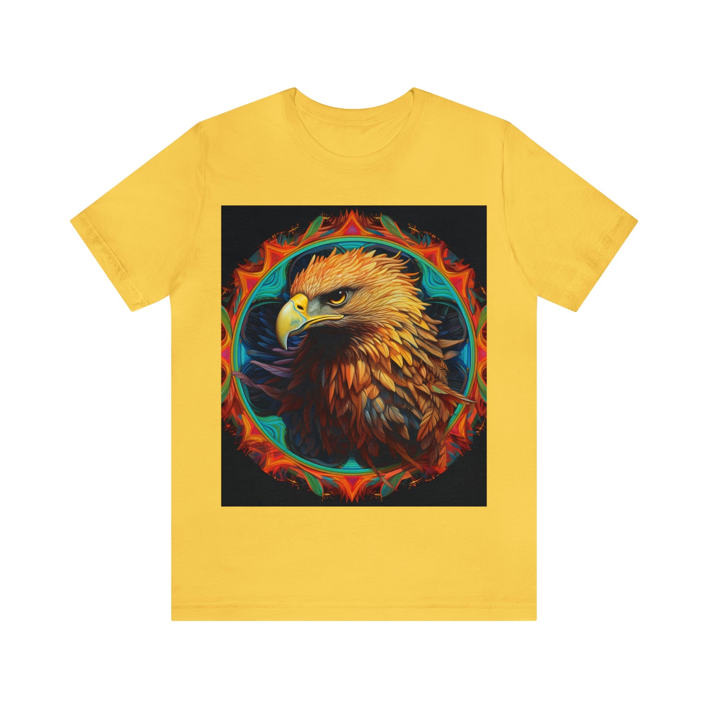 Eagle Spirit Animal Unisex Jersey Short Sleeve Tee