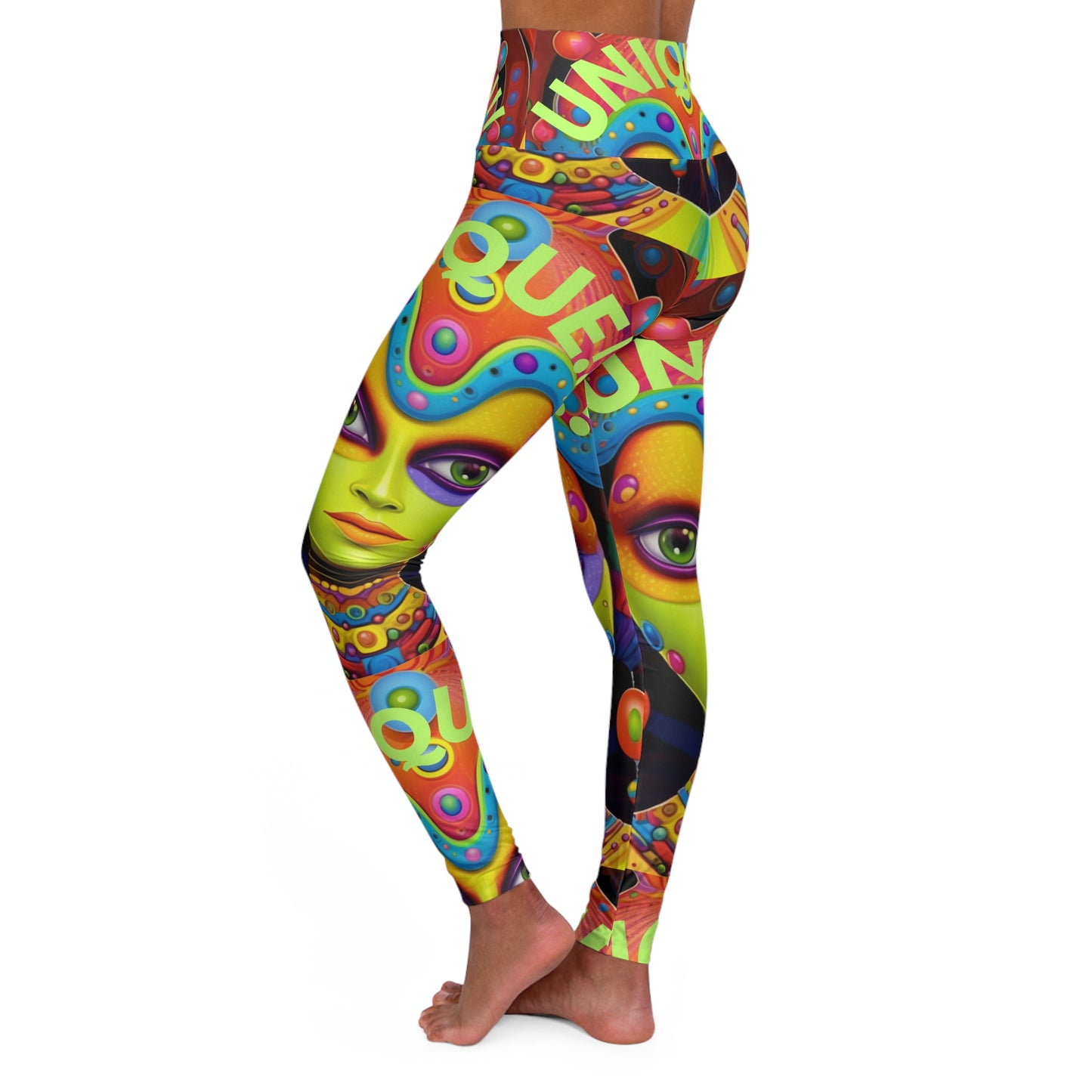 UNIQUE High Waisted Yoga Leggings