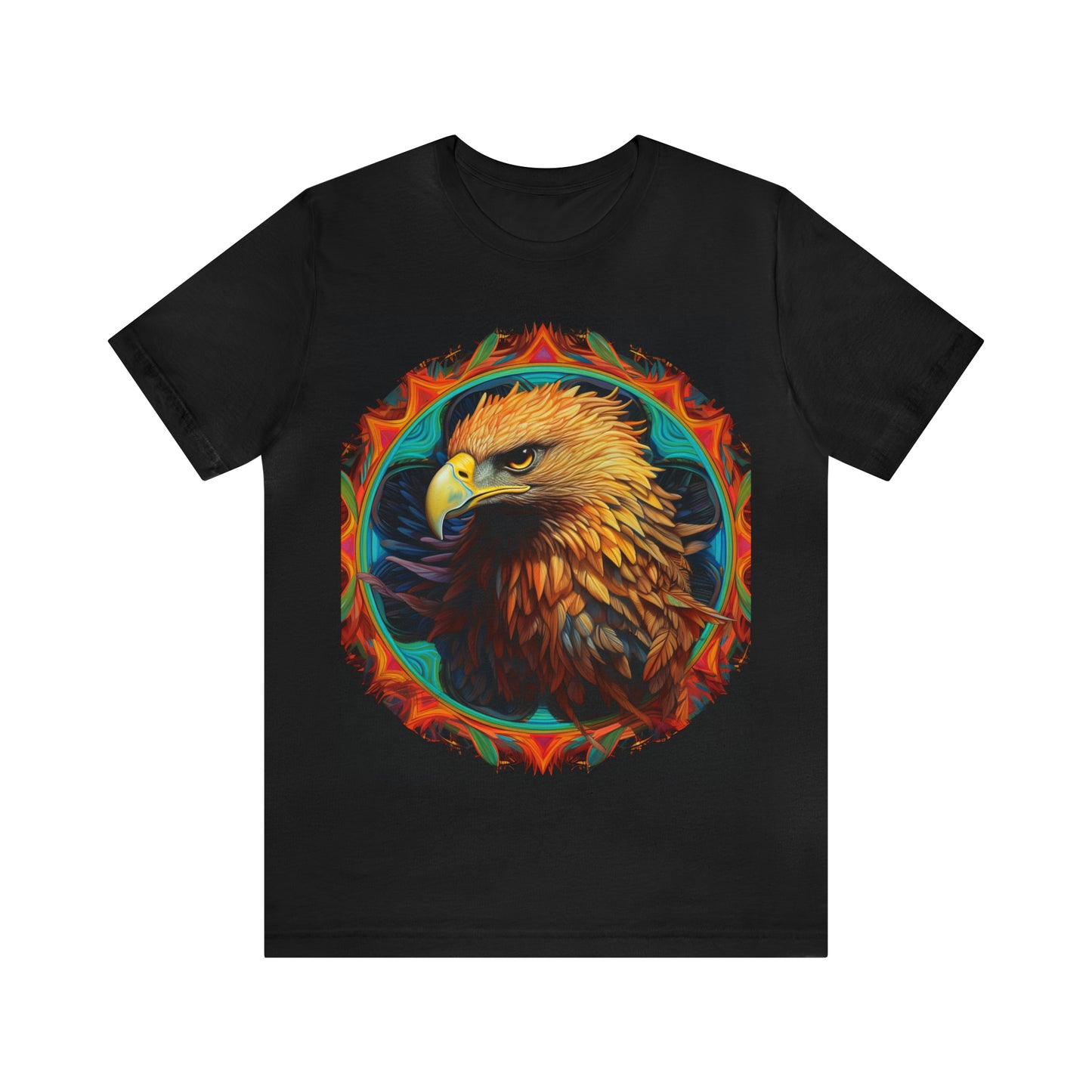 Eagle Spirit Animal Unisex Jersey Short Sleeve Tee