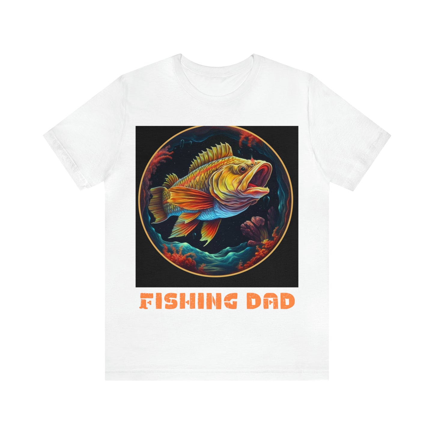 "Fishing Dad" Unisex Short Sleeve Tee