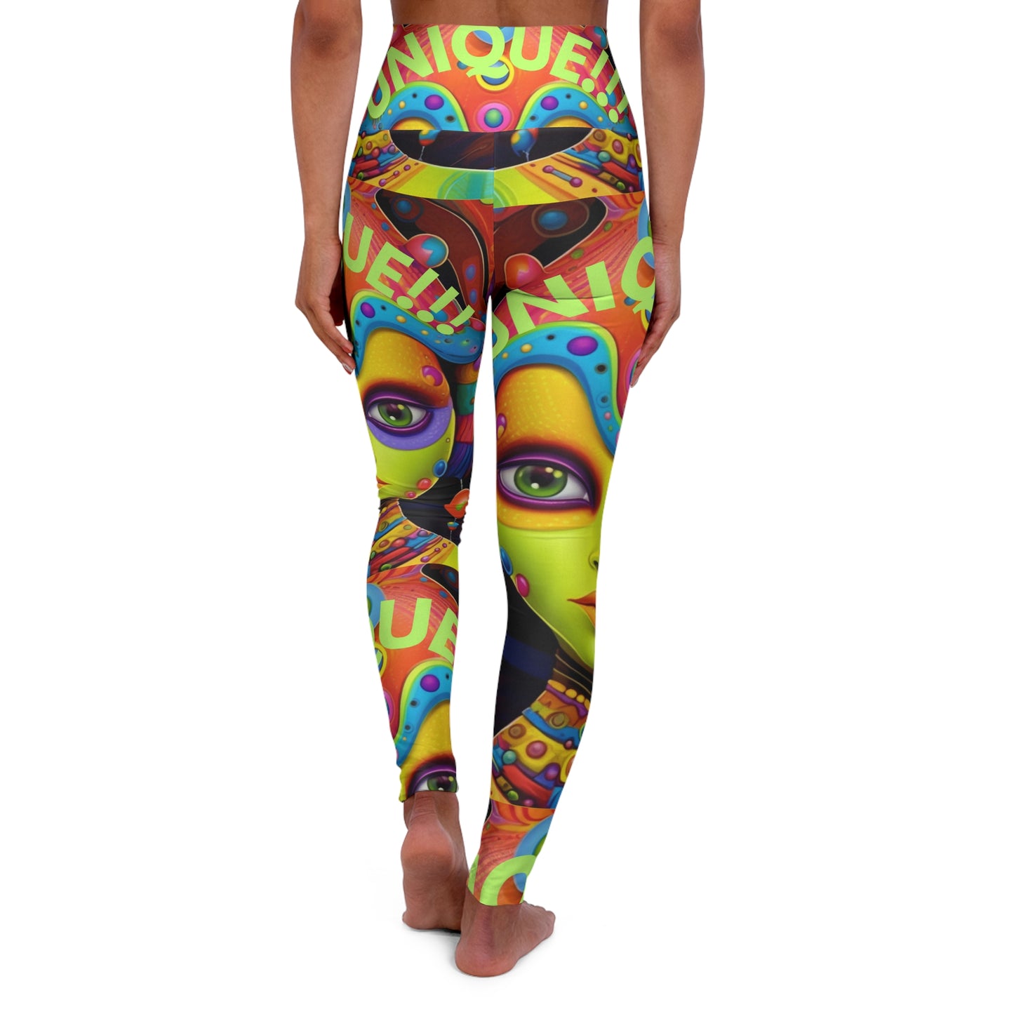 UNIQUE High Waisted Yoga Leggings