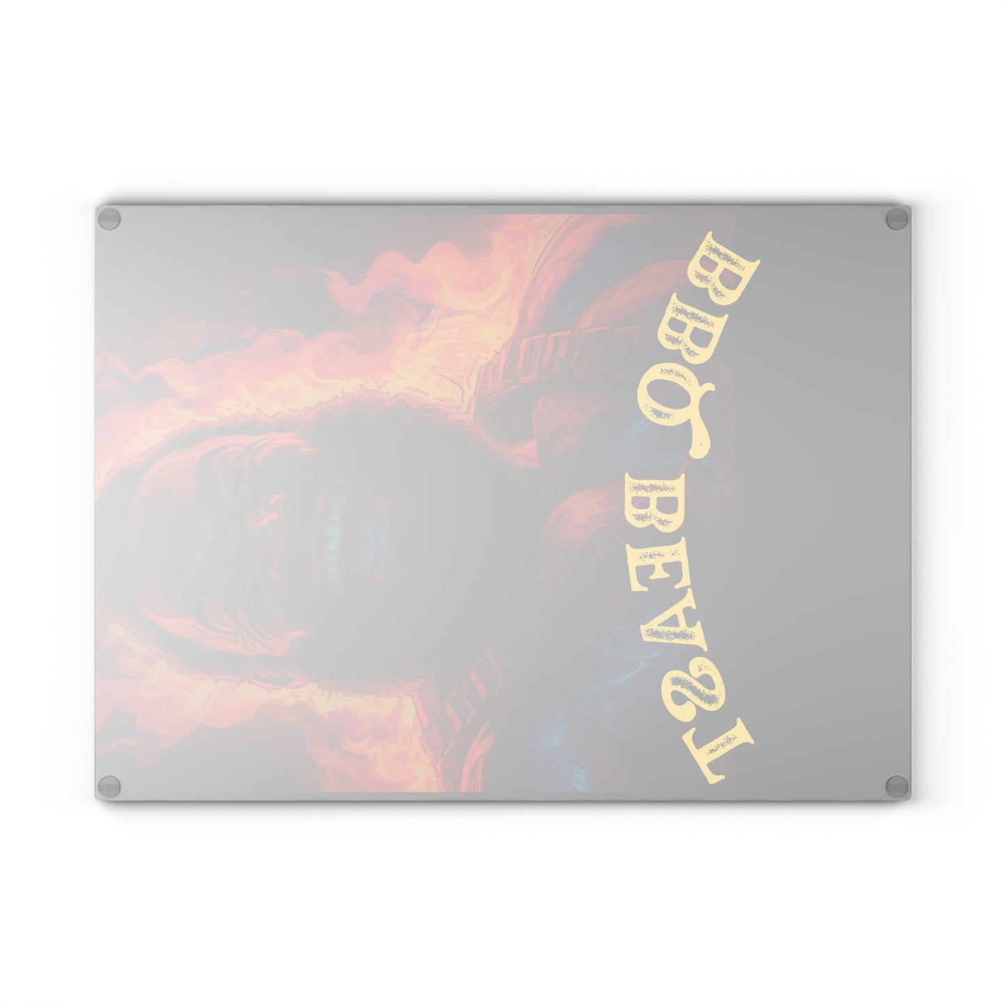 BBQ Beast Glass Cutting Board