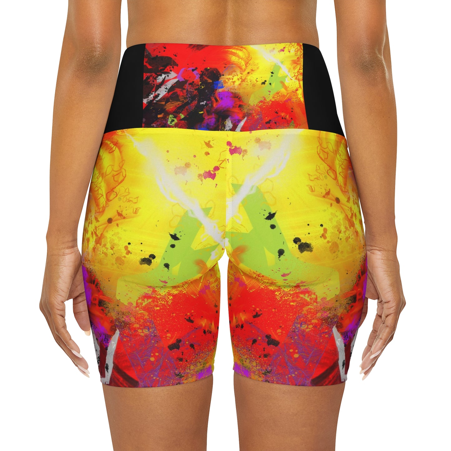 Sunshine High Waisted Yoga Shorts