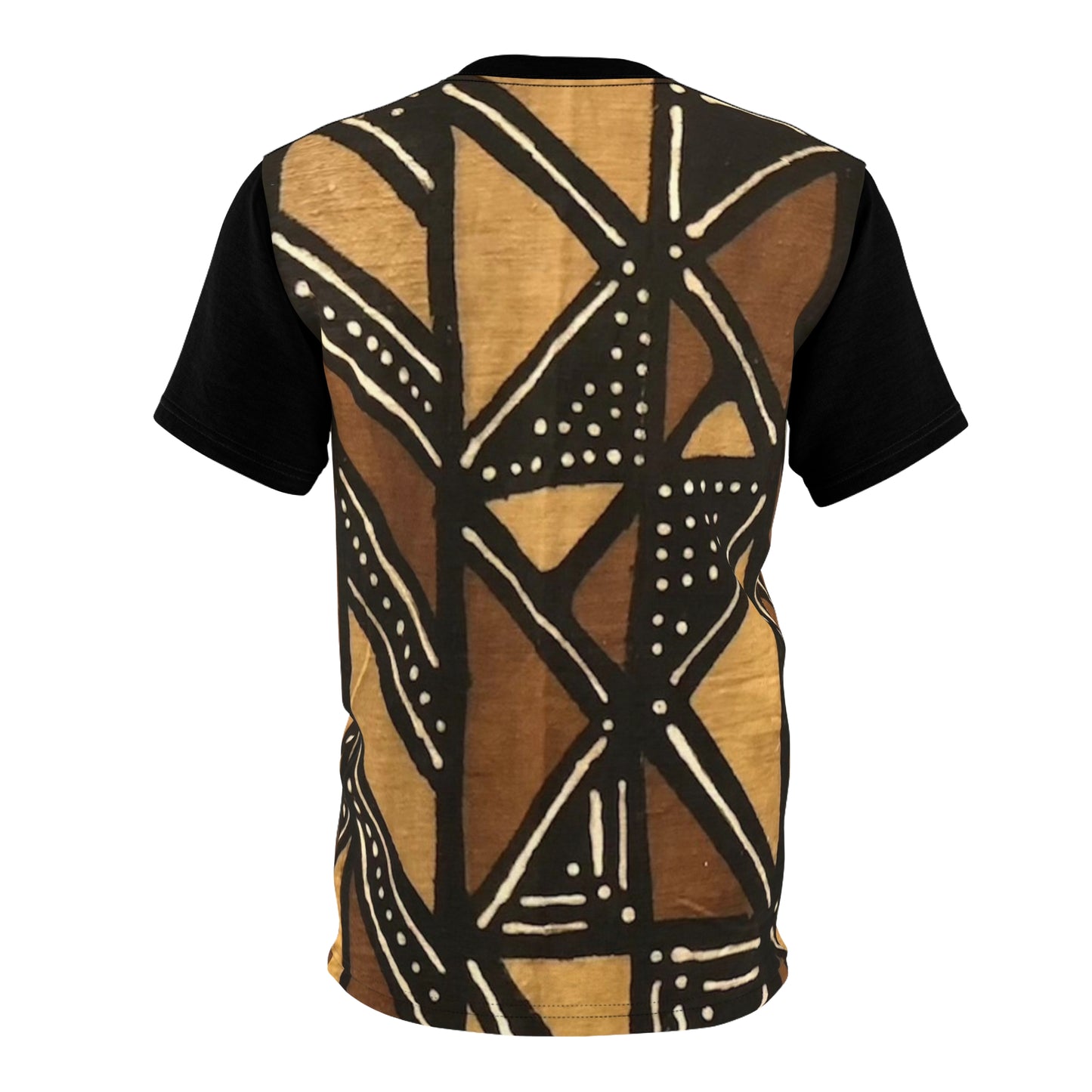 Mudcloth patterned Unisex Tee (brown)