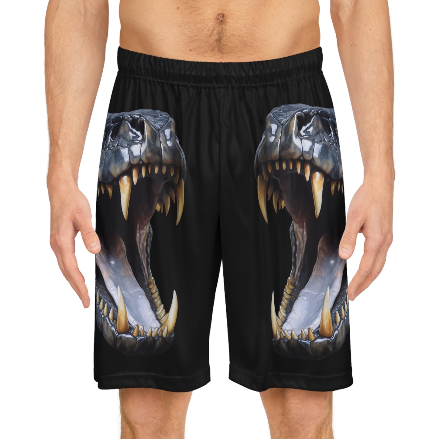 BLACK SNAKE  Basketball Shorts