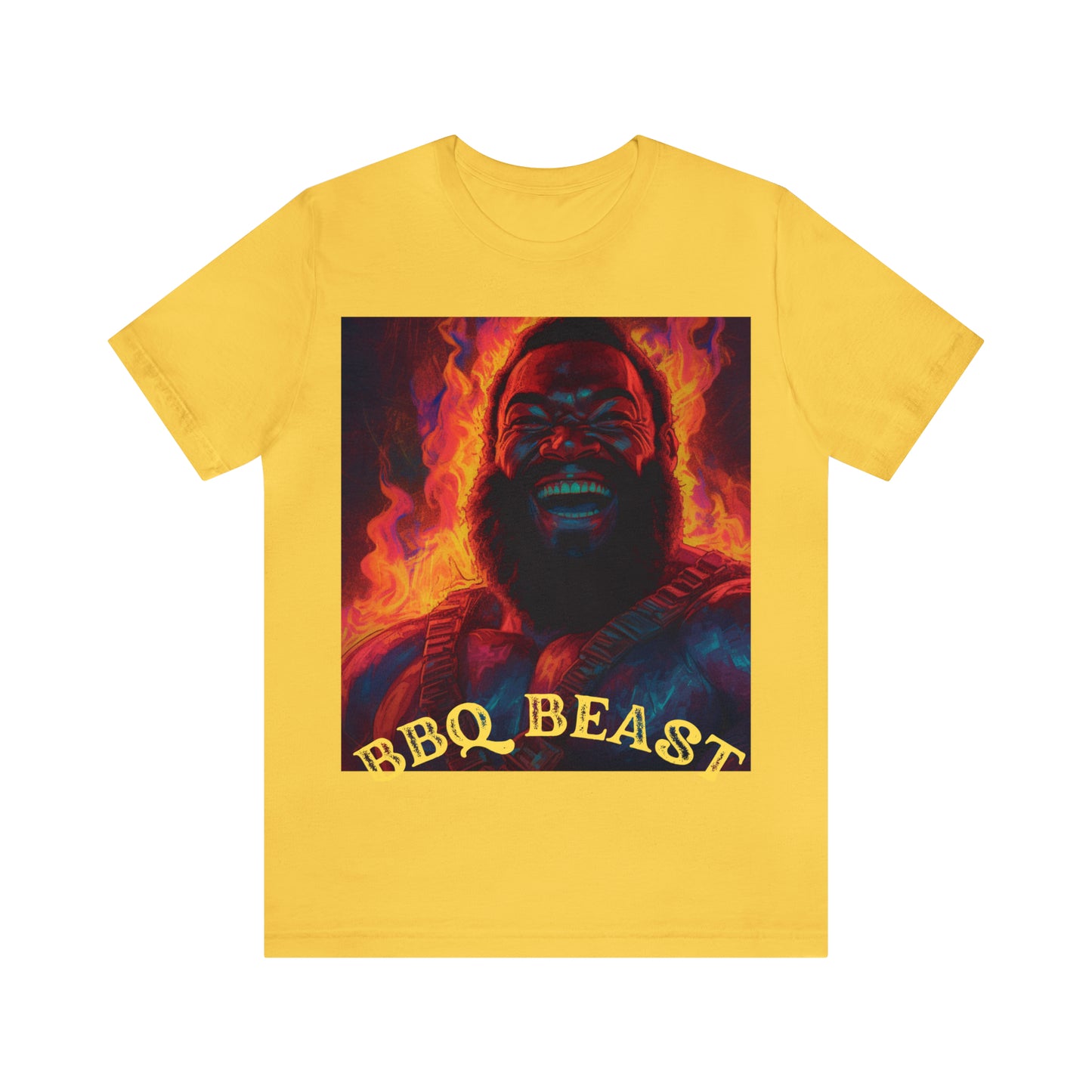 "BBQ BEAST" Unisex Short Sleeve Tee