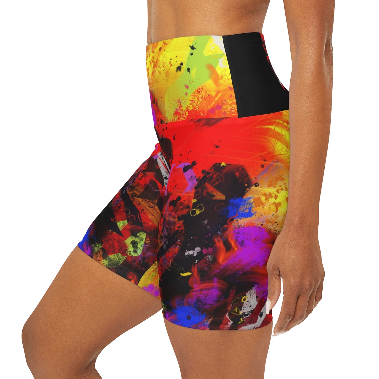 Sunshine High Waisted Yoga Shorts