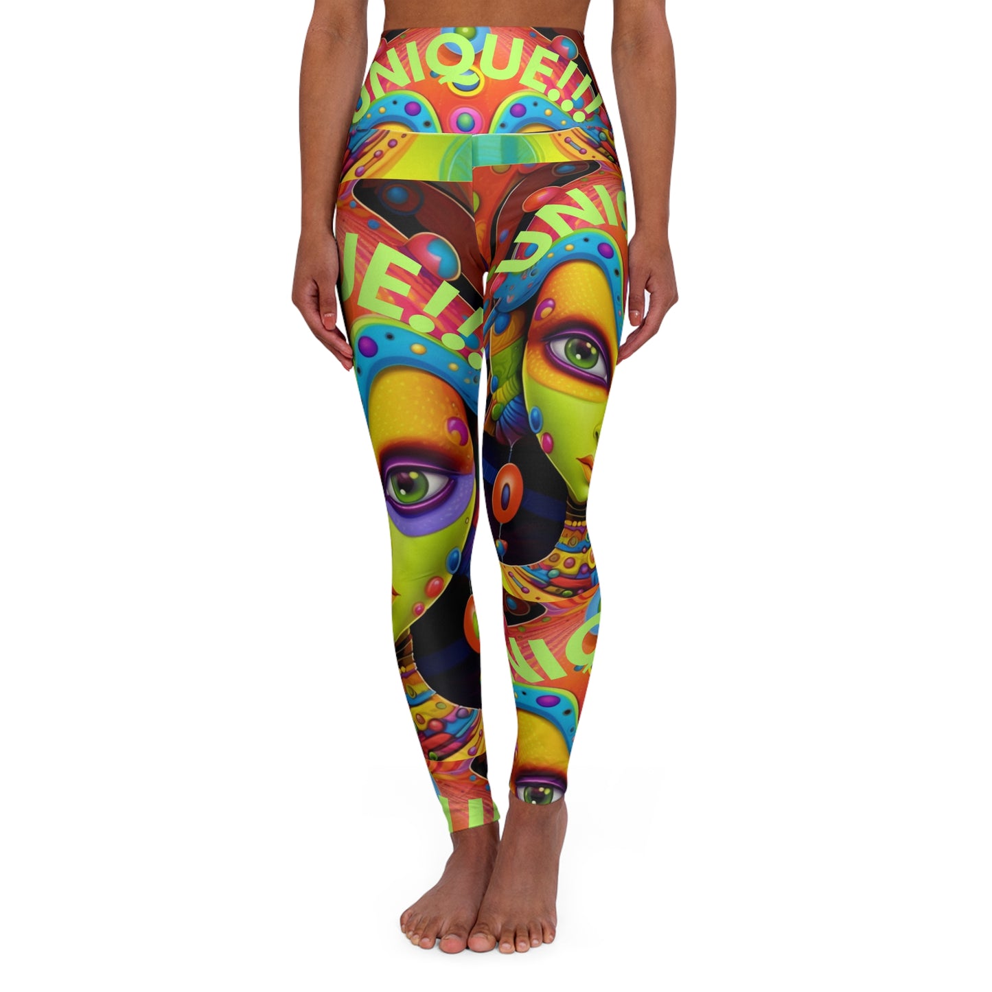 UNIQUE High Waisted Yoga Leggings