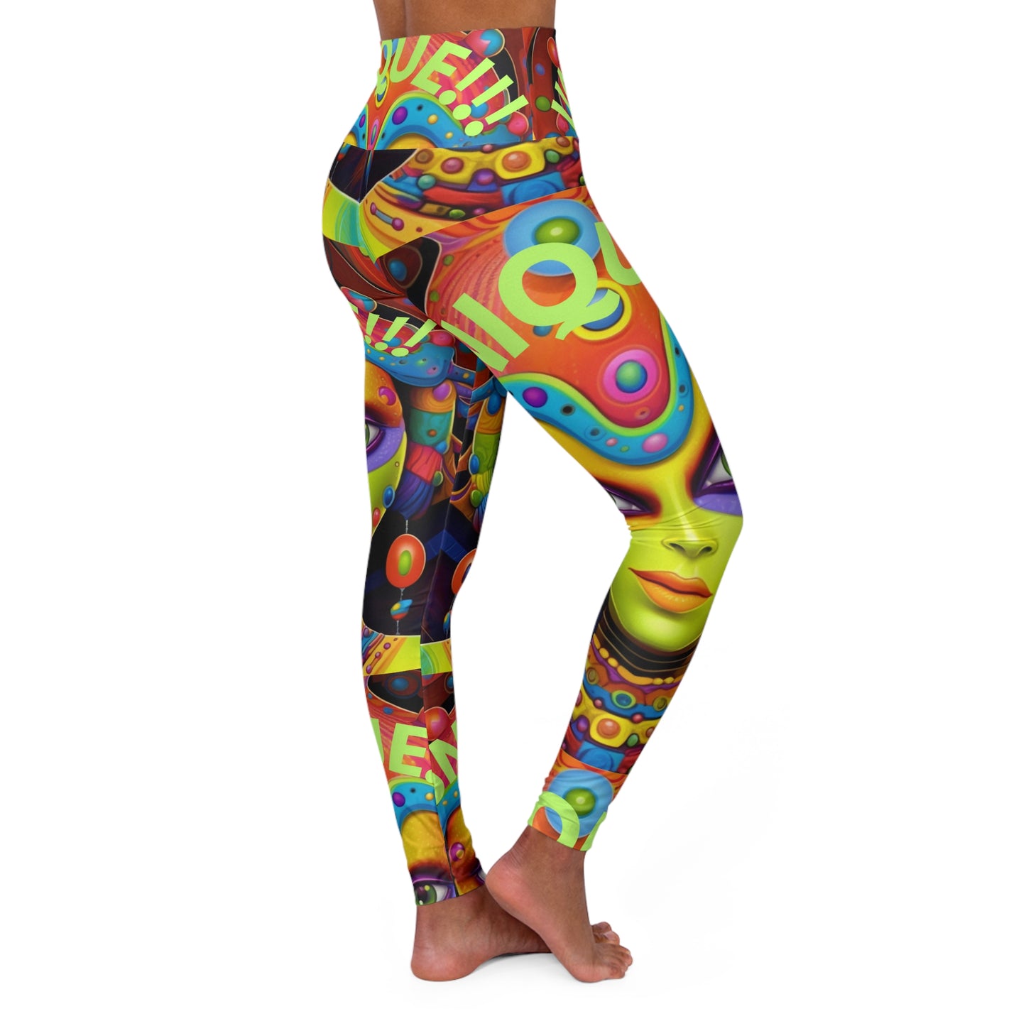 UNIQUE High Waisted Yoga Leggings