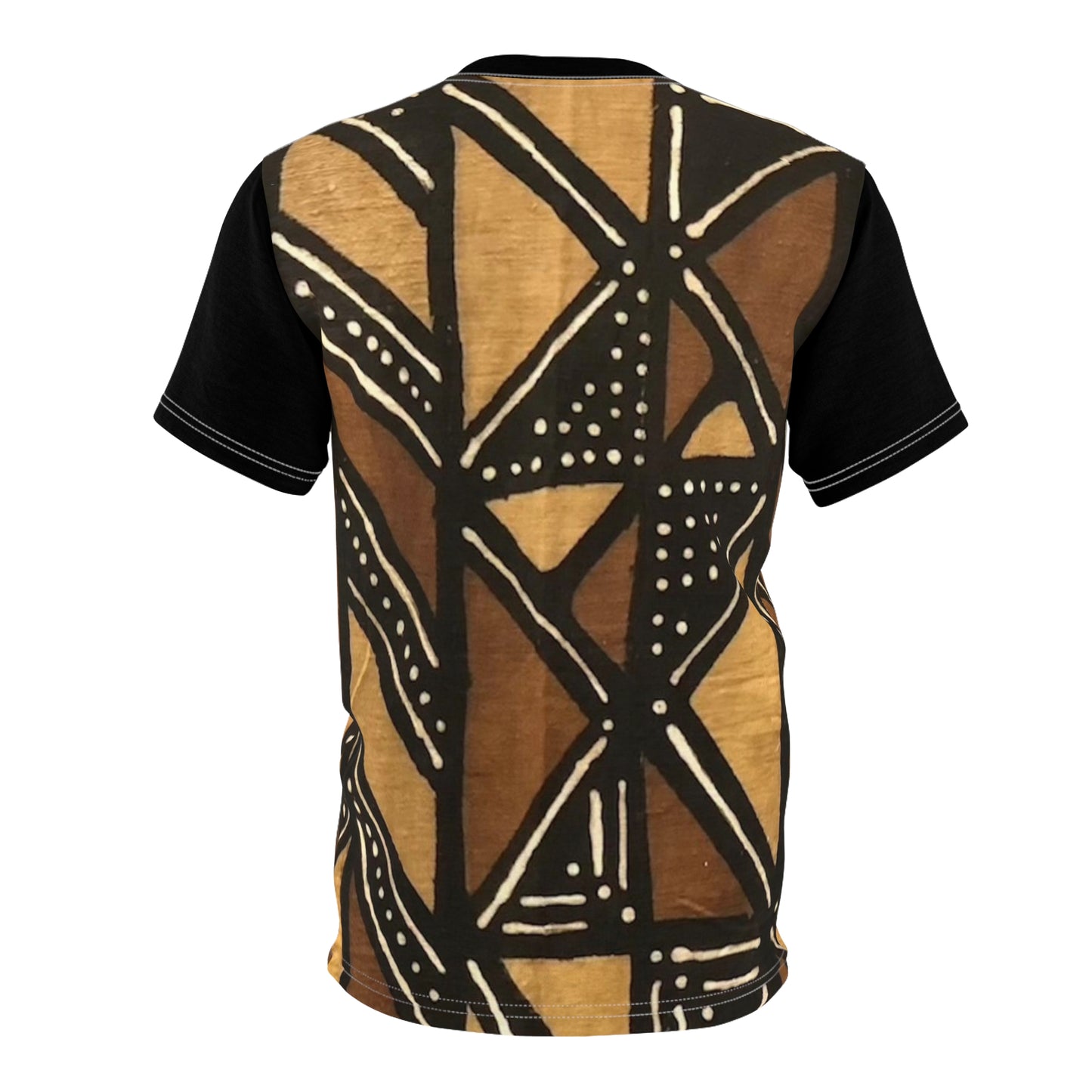 Mudcloth patterned Unisex Tee (brown)