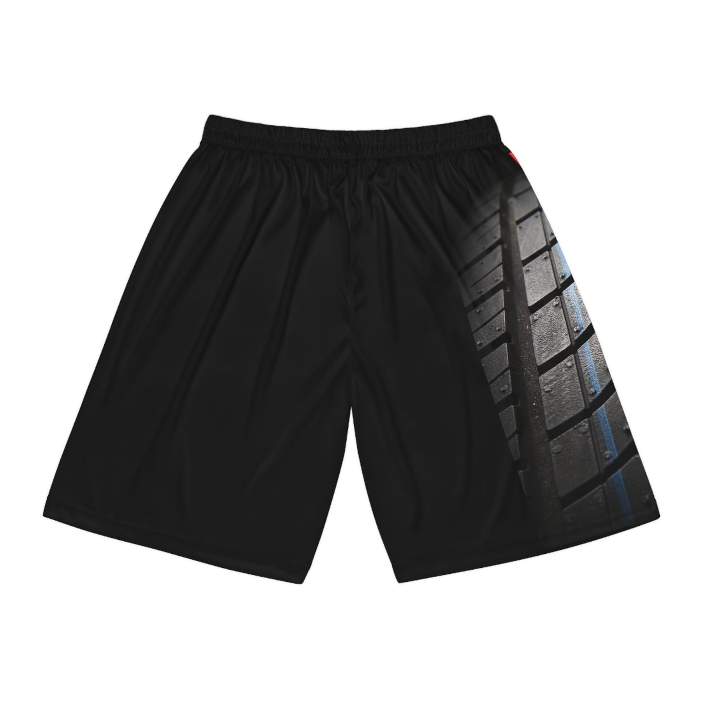 WHERE THE RUBBER HITS THE ROAD Basketball Shorts