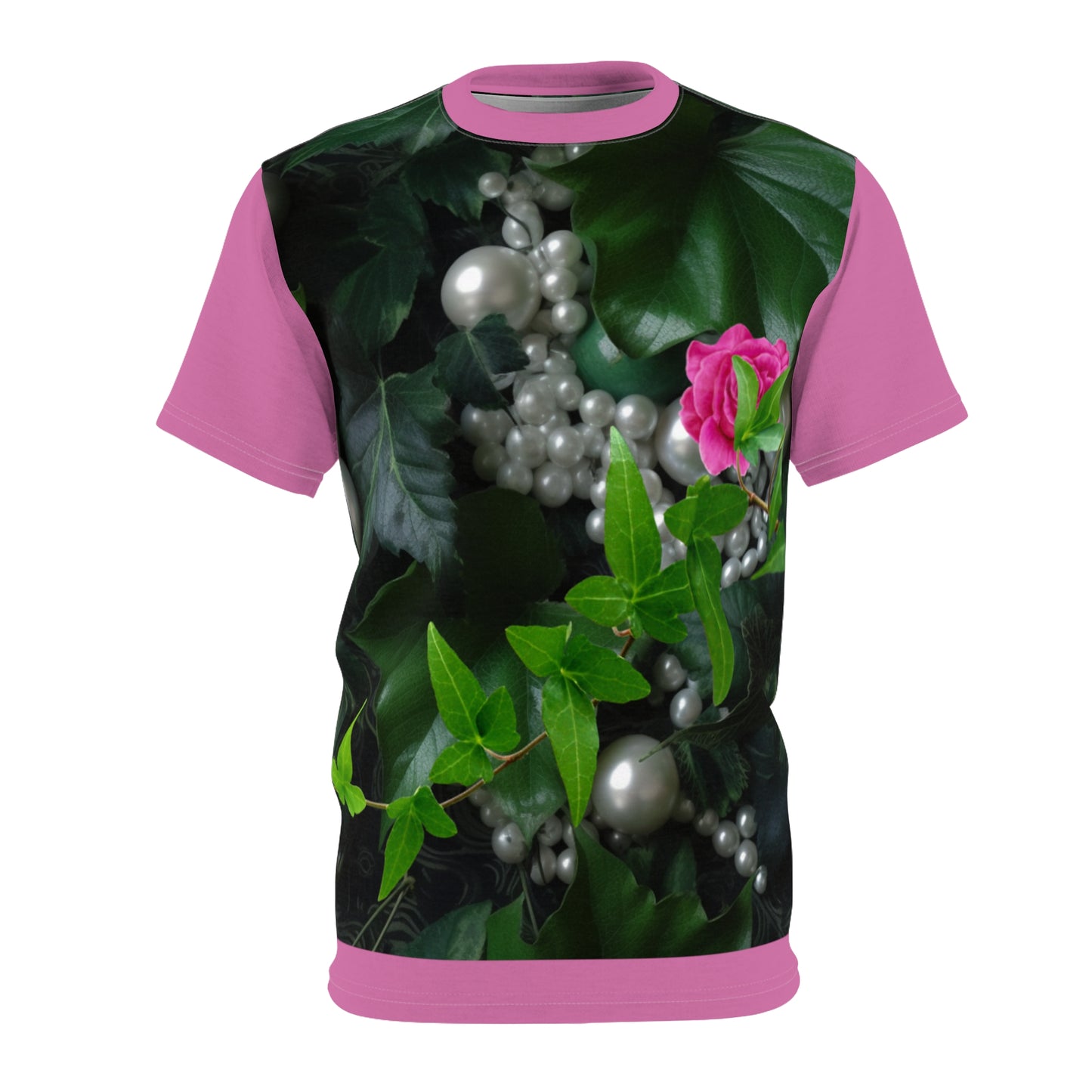 Ivy and Pearls Unisex Tee (AOP)