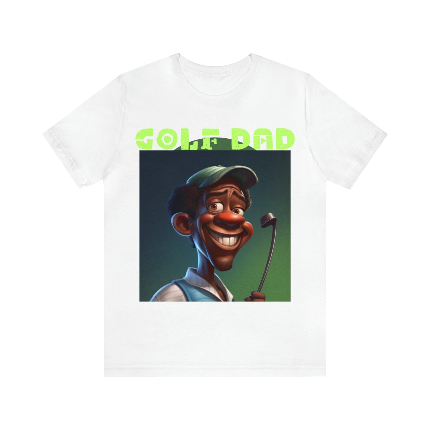 Golfing Dad Unisex Short Sleeve Tee