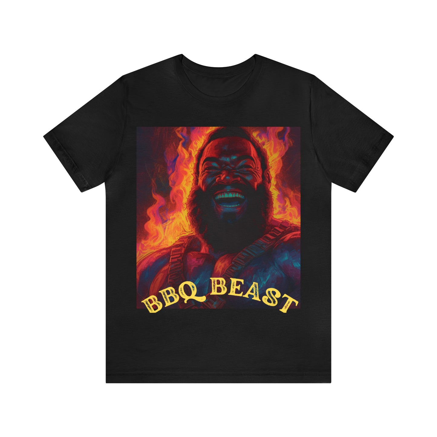 "BBQ BEAST" Unisex Short Sleeve Tee