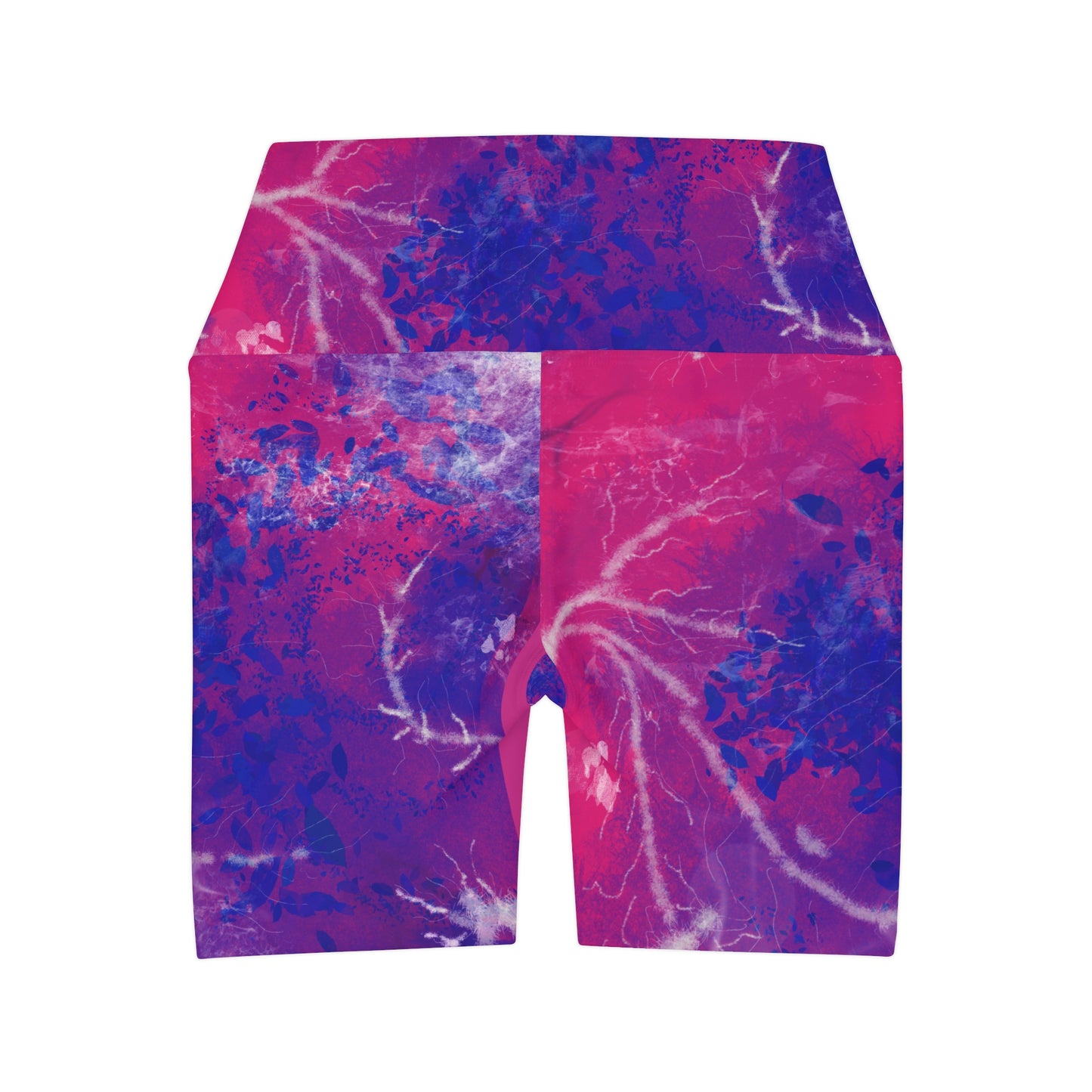 PINK FANTASY High Waisted Yoga Shorts