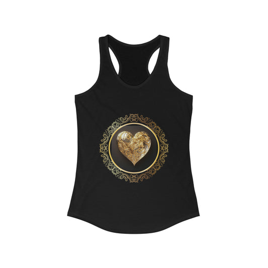 He Put A Ring On It! Women's Ideal Racerback Tank