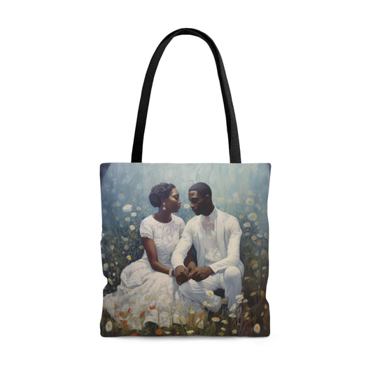 Lace In the Garden Tote Bag