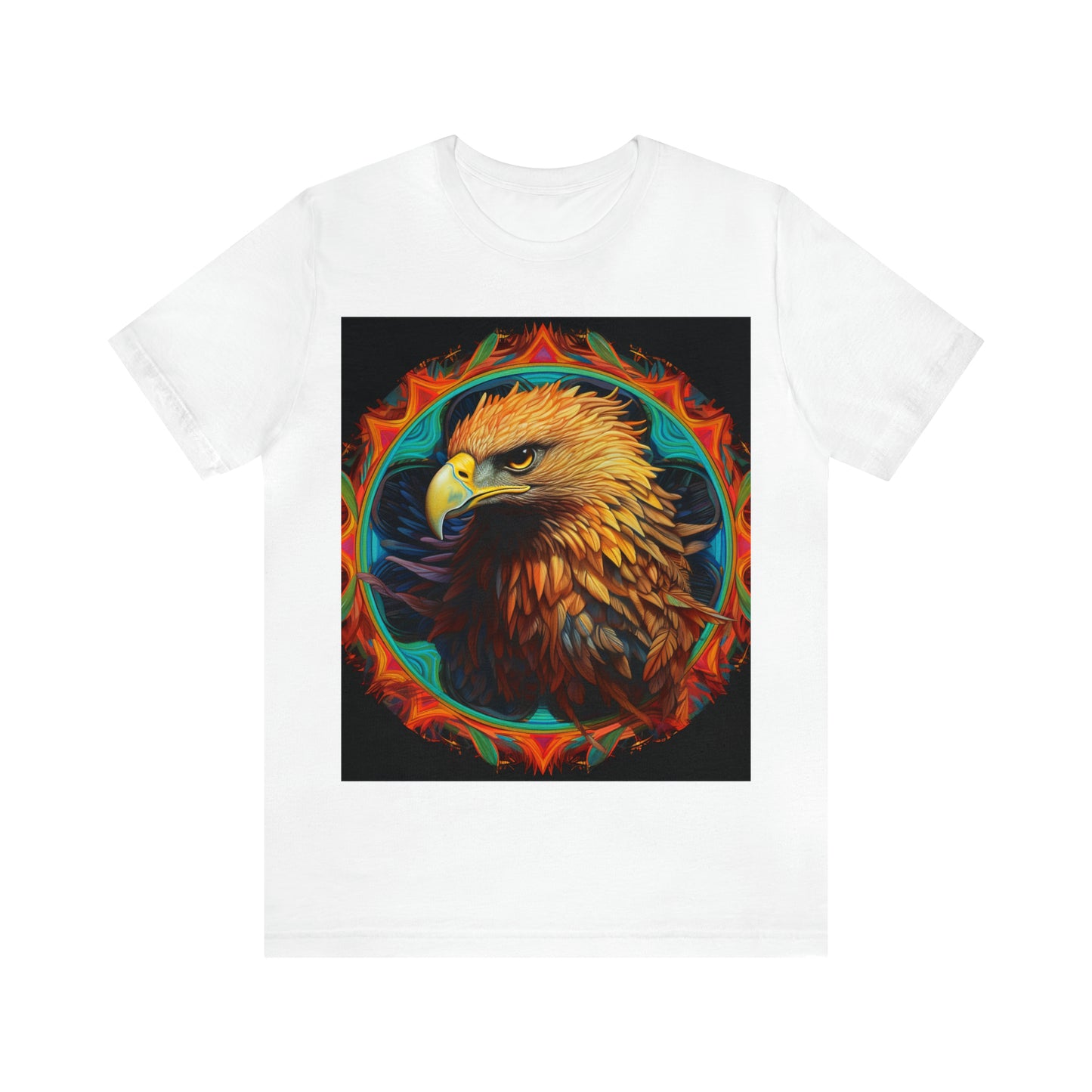 Eagle Spirit Animal Unisex Jersey Short Sleeve Tee