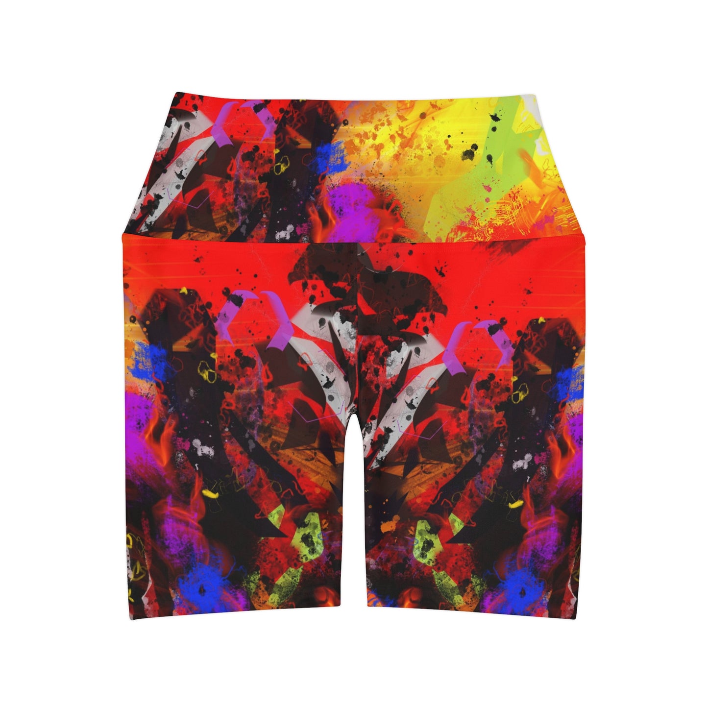 Sunshine High Waisted Yoga Shorts