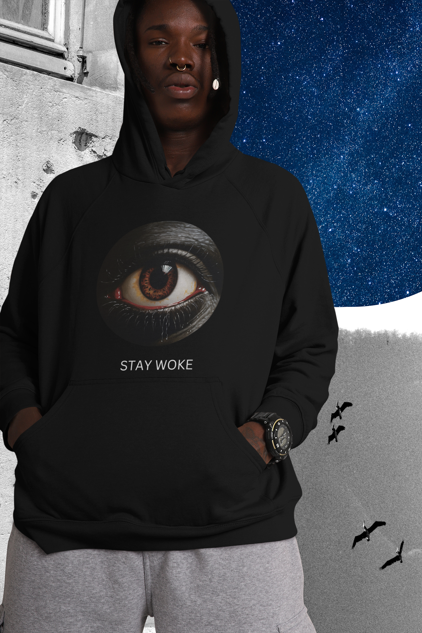 Stay Woke Unisex Jersey Tank