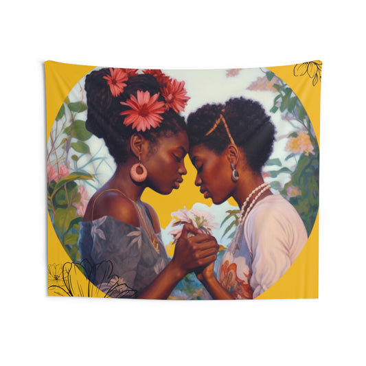 "Garden Connection #2 Indoor Wall Tapestry